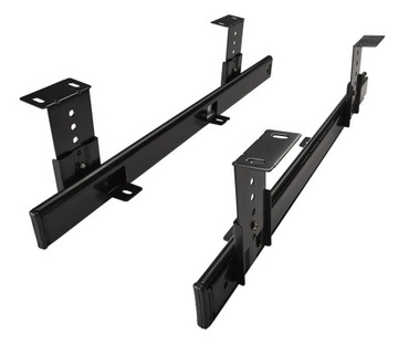 НАПРАВЛЯЮЩИЕ под стол для клавиатуры 358 L+R ЧЕРНЫЕ