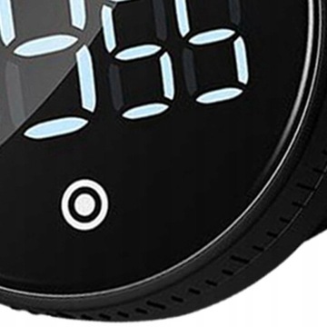 3 duży magnetyczny zegar cyfrowy LED, cichy