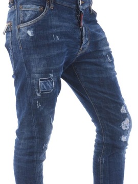 DSQUARED2 męskie jeansy spodnie SKATER JEAN IT46 NEW SLIM FIT