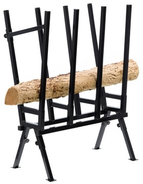 РЕГУЛИРУЕМАЯ ПОДСТАВКА ДЛЯ РЕЗКИ ДРЕВЕСИНЫ GOAT TREE, ЧЕРНАЯ 81x37x103 см