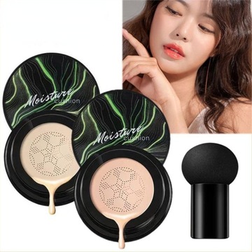 Корейский BB-крем, косметика, грибной макияж
