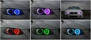 Маркерные светодиодные лампы RGBW WiFi H8 BMW E60 E60 E61 E70 E71 E90 E91 X5 X6 F01