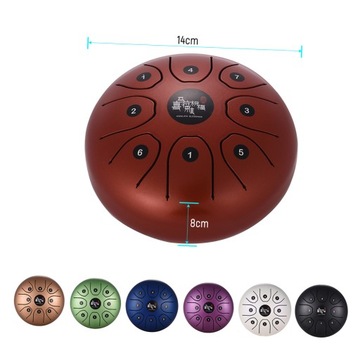 5,5-дюймовый мини-8-тоновый стальной барабан C Key