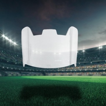 Солнцезащитный козырек для футбольного шлема. Профессиональный прозрачный защитный козырек.
