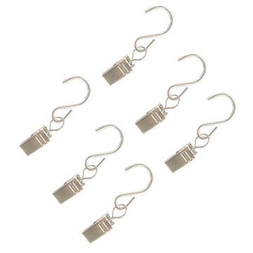 ZACISKI DO ZASŁON ZEWNĘTRZNE HACZYKI DO WIESZAKA 50