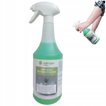 Zestaw 9w1 Płyn do Sprzątania Domu Szyb Sanitariatów Fug Piekarnika Podłóg