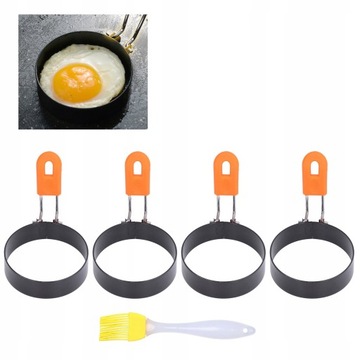 НАБОР ИЗ 4 СТАЛЬНЫХ ФОРМ ДЛЯ ЯИЧНИЦЫ