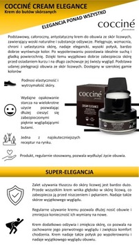 КРЕМ ЭЛЕГАНС крем для обуви черный 50мл Coccine
