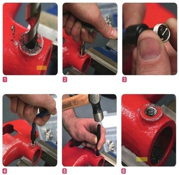 Установка для восстановления регенерации сломанных поврежденных потоков M5 - M12 131EL