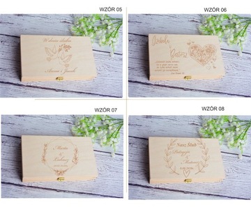 ПЕРСОНАЛИЗИРОВАННАЯ СВАДЕБНАЯ КОРОБКА ДЛЯ ДЕНЕГ С ГРАВИРОВКОЙ