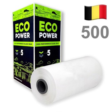 Folia do sianokiszonki 500 ECOPOWER folia do bel - SPRAWDZONA w polu! 5-war