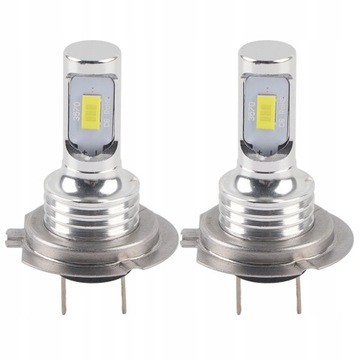 2x Żarówka LED H7 80W 6000K 12-24V Uniwersalna