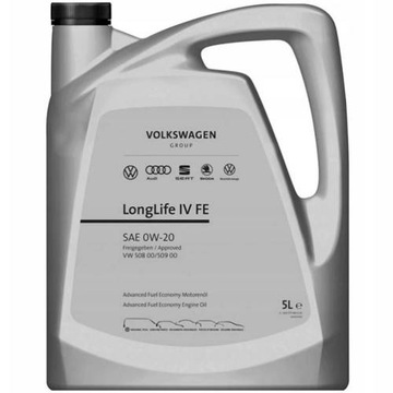 ZESTAW DO WYMIANY OLEJU CUPRA FORMENTOR OLEJ VW 5L+1L 0W20 ORYGINAŁ DNNA