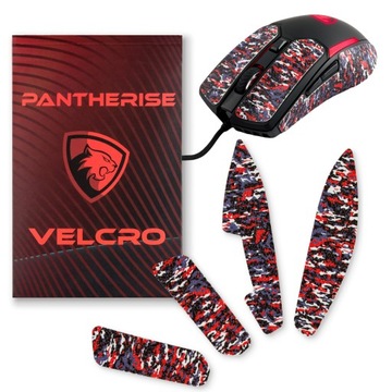 Pantherise VELCRO Premium Soft Grip Tape DANCE of DEATH kamuflaż wojskowy