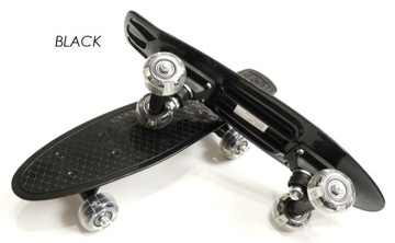 STRONG SKATEBOARD FIZZ BOARD МАЛЕНЬКАЯ 40 СМ СВЕТЯЩИЕСЯ СВЕТОДИОДНЫЕ КОЛЕСА 4 ЦВЕТА