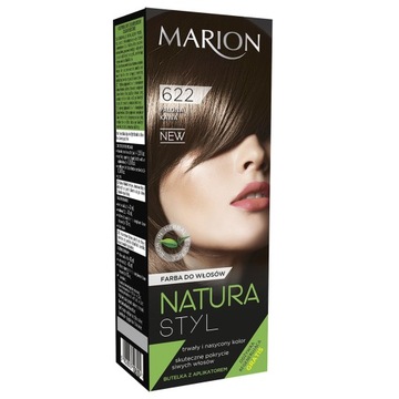 Marion Natura Styl farba do włosów 622 Palona Kawa
