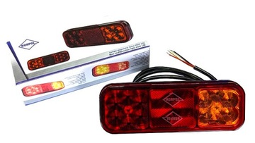 Lampa zespolona tylna LED LZD2832 IP68 Traktor Kombajn Przyczepa 3 funkcje