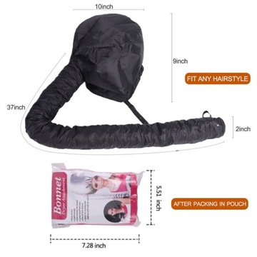 Термошапочка для сушки волос фенами Elephant Sauna Poniks