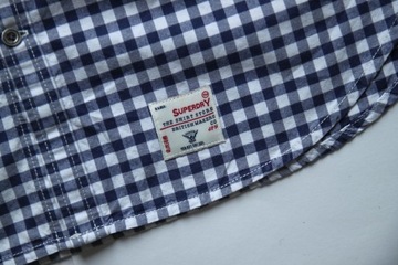 SUPERDRY__PREMIUM OXFORD__KOSZULA W KRATKĘ__L