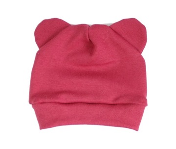 ХЛОПКОВЫЕ ШАПКИ ДЛЯ НОВОРОЖДЕННЫХ, цвета TEDDY