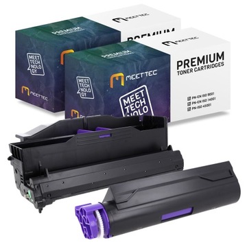 Toner + bęben do OKI B401 B411 45807106 44574302