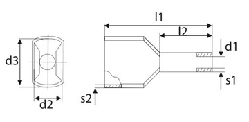 РУКАВ ДВОЙНОЙ ИЗОЛЯЦИОННЫЙ 6мм2 ДУИД-2Х6.0-14