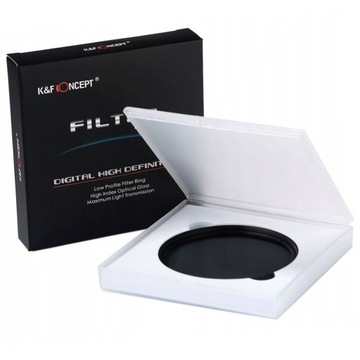 K&F CONCEPT Filtr ND szary 82mm FADER ND2-400