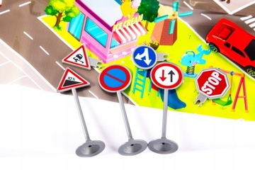 SYGNALIZATOR + ZESTAW ZNAKÓW DROGOWYCH