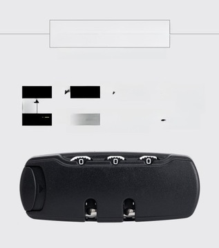 ZAMEK BAGAŻOWY KOD CELNY ANTYDEZODORANT