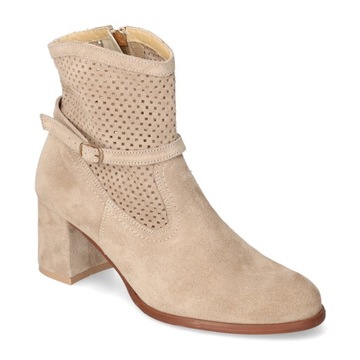 Botki Luca Cavialli 8817 Cappucino zamsz 36