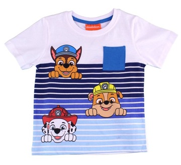 T-shirt koszulka bluzka 128 cm PSI PATROL 8 lat