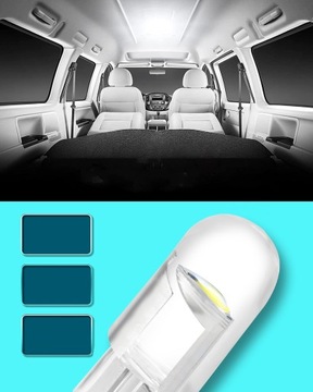 ПАРКОВОЧНАЯ ЛАМПОЧКА W5W 360° COB T10 SPHERE HPC