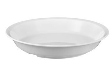GASTRO TALERZE SERWIS BIAŁY PLASTIKOWY 24EL GRUBE