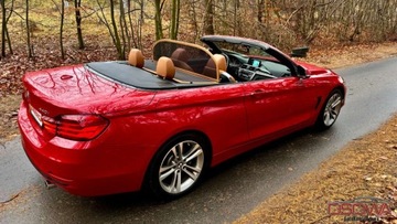 BMW Seria 4 F32-33-36 Cabrio 440i 326KM 2017 BMW Seria 4 440i Kabriolet head up 40 tys km jedyna w takim kolorze zamia, zdjęcie 23