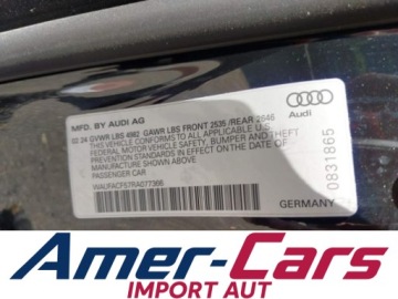 Audi A5 B10 2024 Audi A5 Sportback 2024 AUDI A5 SPORTBACK PREMIUM PLUS 45 TFSI QUATTRO S TR, zdjęcie 8