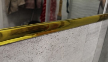 Лента декоративная золотая самоклеящаяся 35мм 5м GOLD 35 мм х 5 метров