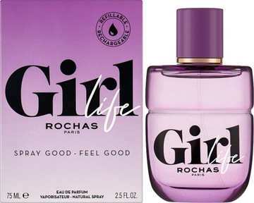 ROCHAS GIRL LIFE WODA PERFUMOWANA 75ML