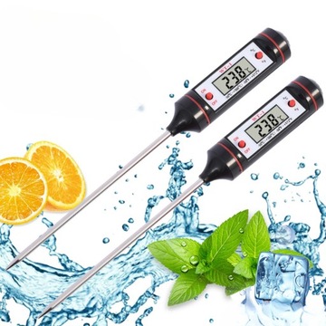 КУХОННЫЙ ТЕРМОМЕТР ЭЛЕКТРИЧЕСКИЙ ЗОНД С ЗОНДОМ ДЛЯ ПРИГОТОВЛЕНИЯ МАСЛА ВИНО