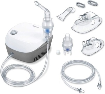 BEURER IH 18 INHALATOR KOMPRESOROWY NEBULIZATOR DLA DZIECI I DOROSŁYCH
