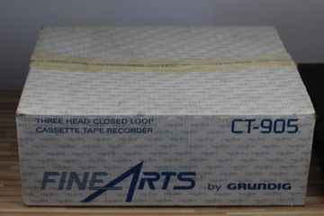 Магнитофон Grundig Fine Arts CT-905, коллекция, НОВЫЙ