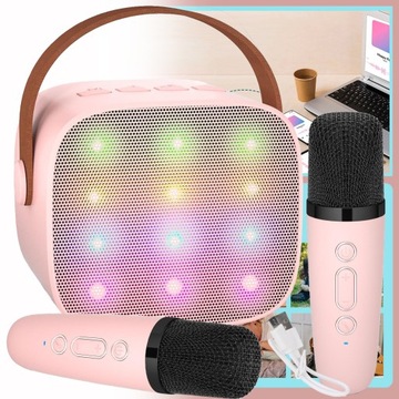 PRZENOŚNA MASZYNA DO KARAOKE BLUETOOTH DLA DZIECI I DOROSŁYCH