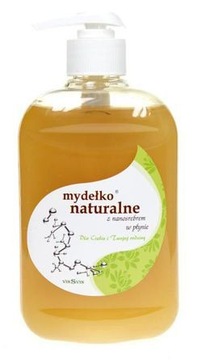 Mydełko naturalne w płynie z nanosrebrem 500 ml