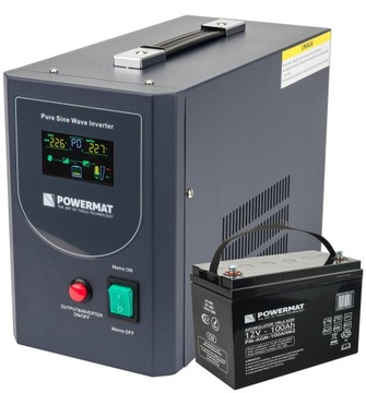 ZASILACZ AWARYJNY UPS LCD 800VA 640W + AKUMULATOR