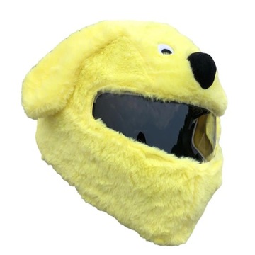 Motorbike Helmet Cover Funny Fluffy Helmet Cover Protection Cover for Motor