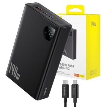 Baseus Powerbanka S Rychlým Nabíjením 22800 Mah 140 W 3X Usb-c Usb-a Qc Pd