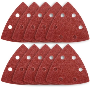 10x papier trójkąt rzepem 93x93x93 P180 Multi-Tool