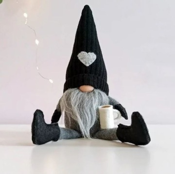 САНТА, ГНОК, РОЖДЕСТВЕНСКИЙ ПОДАРОК, СИДИТ