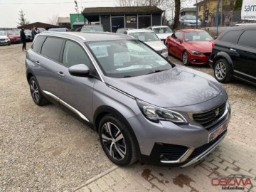 Peugeot 5008 II Crossover 1.6 BlueHDI 120KM 2018 Peugeot 5008 1.6 hdi Automat 7 osob. Ledy pol skory Navi kamera zamiana g, zdjęcie 35