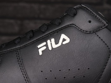 Buty, sneakersy sportowe męskie Fila NETFORCE II X CRT BLACK WHITE