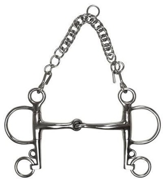Pelham York anatomiczny pełny 21 mm wędzidło
